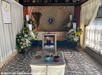 funeral altar